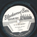  Blackwood Brothers Quartet ?– Mansion Over The Hilltop / It Is No Secret 