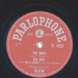 Big Moe with Boyd Bennett And His Rockets – The Most / Rockin Up A Storm