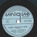 Jack Carroll – Sweet Kentucky Rose / Half-Heartedly