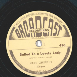 Ken Griffin – Ballad To A Lovely Lady / Lili Marlene