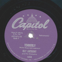 Ray Anthony And His Orchestra – Tenderly / Autumn Nocturne