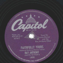 Ray Anthony - Faithfully Yours / Ill Never Know Why