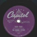 The Dinning Sisters – Easy Talk / Strawberry Tears