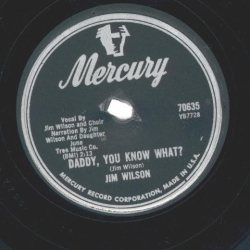 Jim Wilson – Daddy, You Know What? / Plans For Divorce (Dont Let It Happen)