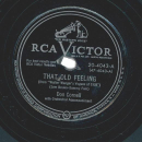 Don Cornell – That Old Feeling / Was That The Human...