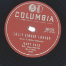 Jerry Vale – Lolly Linger Longer / A Million Moons Ago