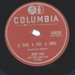 Jerry Vale With Percy Faith & His Orch. – A Tear, A Kiss, A Smile / Ask Me