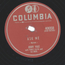 Jerry Vale With Percy Faith & His Orch. – A Tear, A Kiss, A Smile / Ask Me