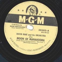 David Rose - Moon of Manakoora / Deep Purple