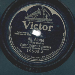 Victor Salon Orchestra – All Alone / Memory Lane