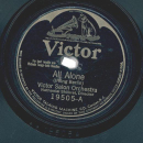 Victor Salon Orchestra – All Alone / Memory Lane