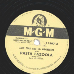 Jack Fina And His Orchestra – Down Home Rag / Waltz In C Sharp Minor