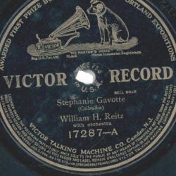 William H. Reitz / Mme. Kitty Berger – Stephanie Gavotte / Melody From "La Belle Helene"