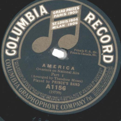 Princes Band – America (Overture On National Airs)