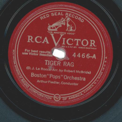 Boston "Pops" Orchestra, Arthur Fiedler – Tiger Rag / Virginia Reel