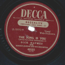 Dick Haymes – Ol Man River / The Song Is You