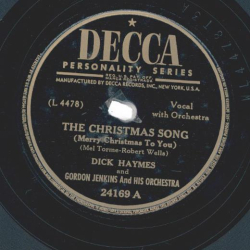 Dick Haymes And Gordon Jenkins And His Orchestra – The Christmas Song / Christmas Dreaming