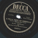 Bing Crosby - A fella with an umbrella / Blue shadows on...