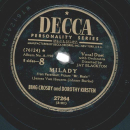 Bing Crosby And Dorothy Kirsten – Accidents Will Happen / Milady