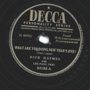 Dick Haymes And Les Paul Trio – What Are You Doing...