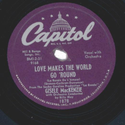Gisele MacKenzie – Please / Love Makes The World Go Round