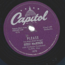 Gisele MacKenzie – Please / Love Makes The World Go Round