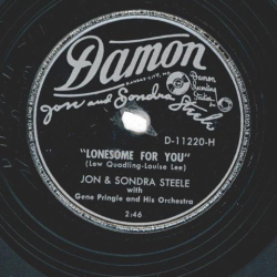 Jon And Sondra Steele – I Want To Be The Only One / Love Dont Get You Nothin But The Blues