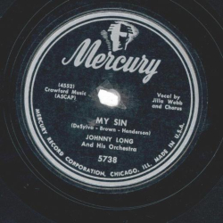Johnny Long And His Orchestra – My Sin / Old Witch, Old Witch