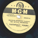 Macklin Marrow - Faithfully Yours / Waltz Of The Puppets