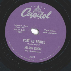 Nelson Riddle And His Orchestra – Port Au Prince / Midnight Blues