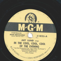 Art Lund – In The Cool, Cool, Cool of The Evening / I Wish I Wuz