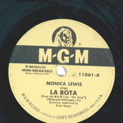 Monica Lewis – La Bota / A Kiss To Build A Dream On