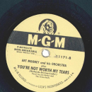 Art Mooney And His Orchestra – The Blacksmith Blues / Youre Not Worth My Tears