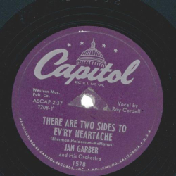 Jan Garber And His Orchestra – There Are Two Sides To Every Heartache / Dream Train