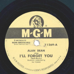Alan Dean – Ill Forget You / Luna Rossa (Blushing Moon)