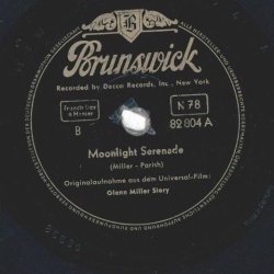 Originalaufnahme aus dem Universal-Film: Glenn Miller  Story - Moonlight Serenade / Tuxedo Juncktion