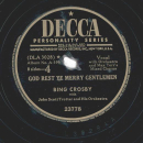 Bing Crosby - White Christmas / God rest ye merry gentlemen