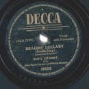 Bing Crosby - Brahms Lullaby / Swing low, sweet Chariot