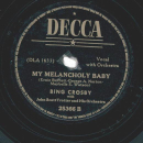 Bing Crosby – I Cried For You / My Melancholy Baby