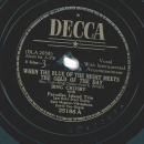 Bing Crosby With Paradise Island Trio – Where The Blue Of The Night (Meets The Gold Of The Day) / The Waltz You Saved For Me
