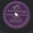 Irving Fields With The Campos Trio – The Wedding Song / Pedro Piper