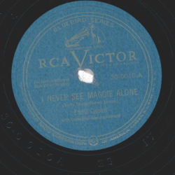Eddie Cantor – I Never See Maggie Alone / The Old Piano Roll Blues