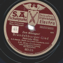 SA-Blasorchester & Gustav Groschwitz - Brüder in Zechen und Gruben / Brandenburger Lied