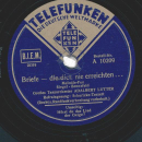 Schuricke Terzett - Hörst du das Lied der Geige / Briefe - die dich nie erreichen