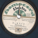 Orchester Barnabas von Geczy - Ungar Blues / Always
