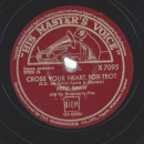 Artie Shaw and his Gramercy Five - Cross Your Heart /...