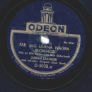 Zarah Leander - Far Jag Lämna Nagra Blommor / Mi-Luti-Lo
