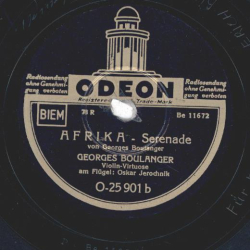 Georges Boulanger - Amerikanische Vision / AFRIKA
