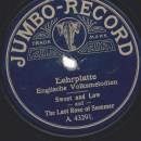 Carl Armster - Die beiden Grenadiere / Der Sang ist verschollen